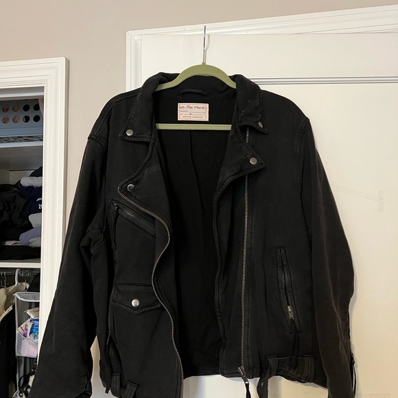 ❌SOLD❌Free People black jacket - Picture 1 of 5